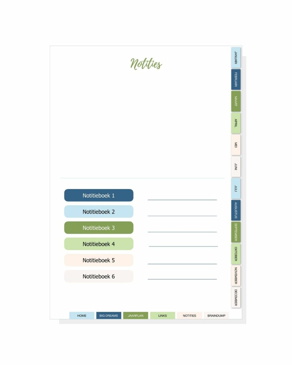 Digitale Planner OCEANE 2024 - Afbeelding 3