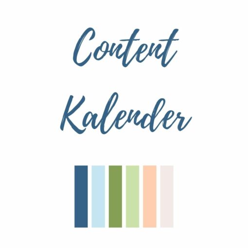 Content Kalendar - Notion sjabloon