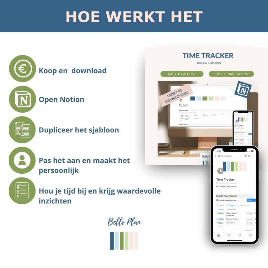 Time Tracker - Notion Sjabloon - Afbeelding 6